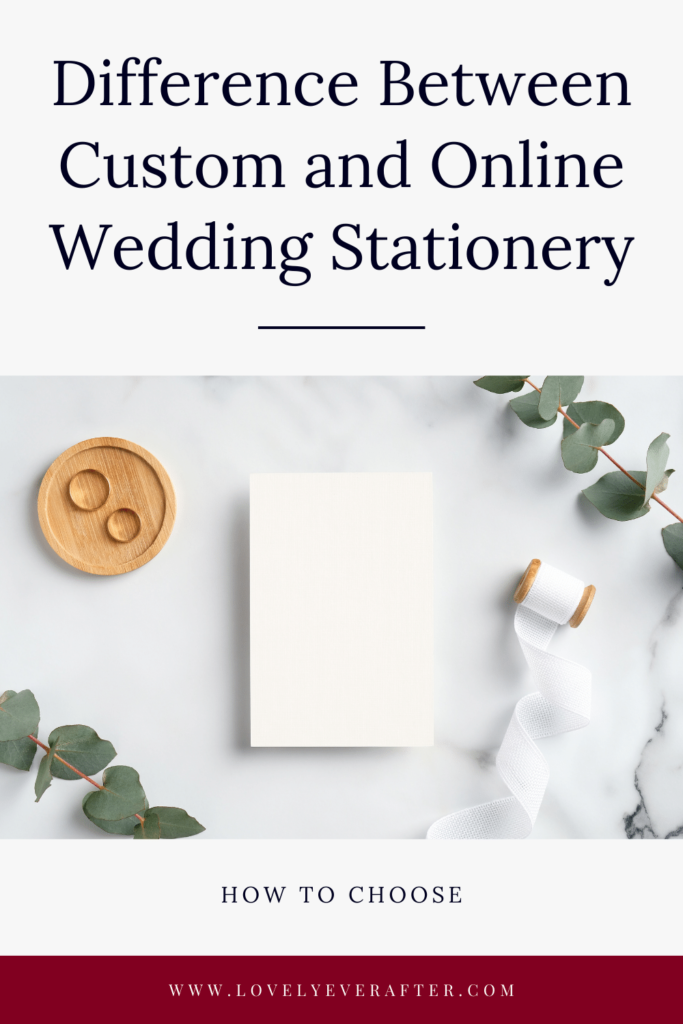 custom wedding invites vs minted