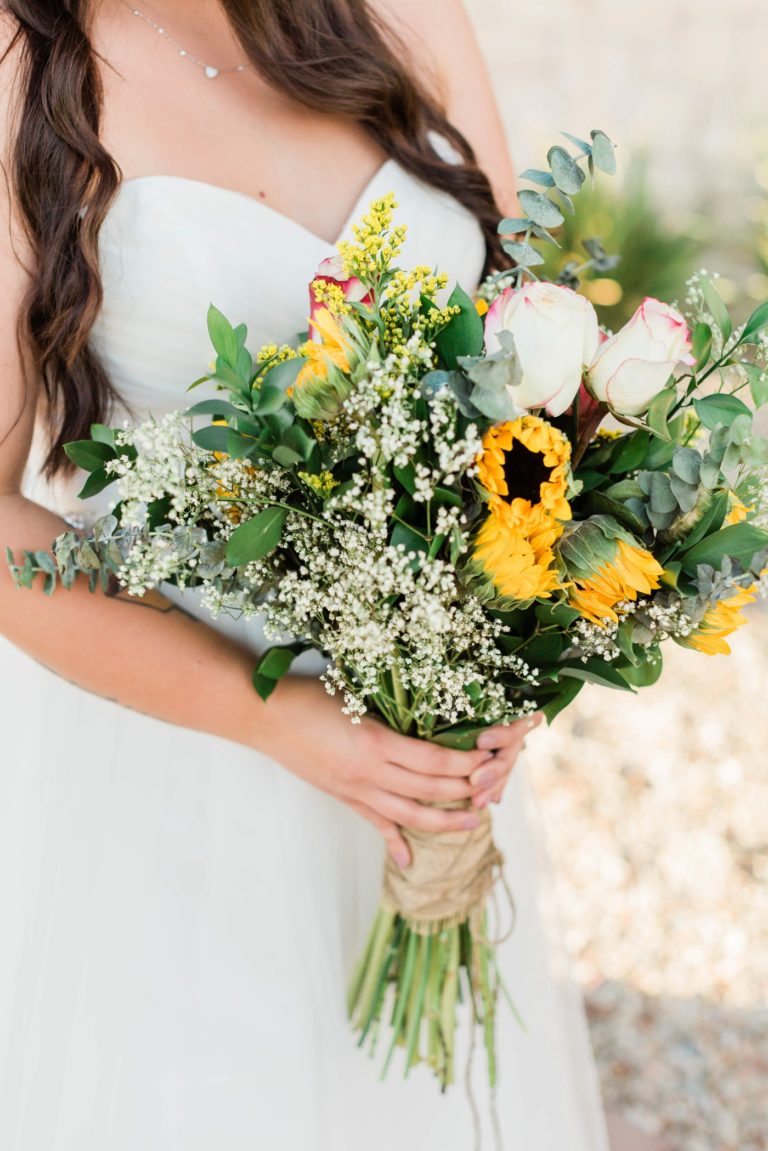 spring wedding bouquet